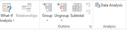 Excel の分析ツールセット